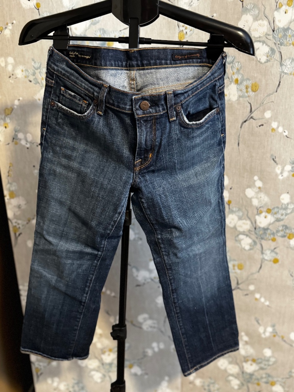 Citizens of Humanity Cropped, Low Rise Jean Size 29